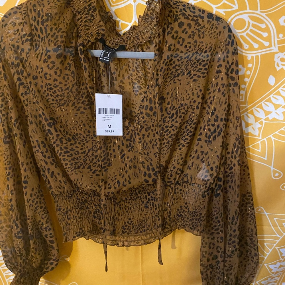 Brand new never worn forever 21 blouse
